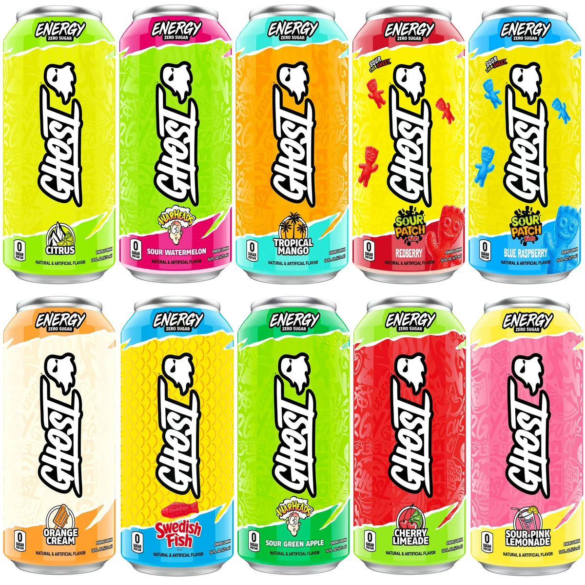 Ghost Energy Drinks